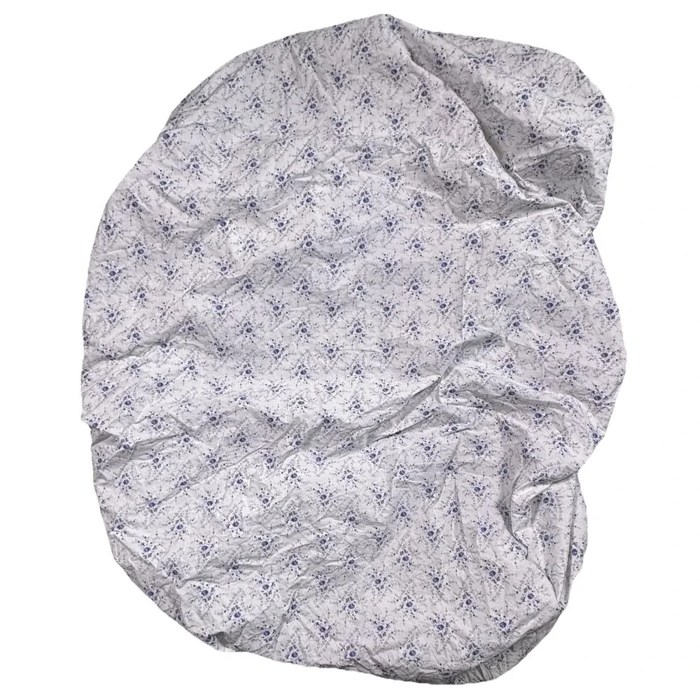 Ralph Lauren Daisy Cottage Chic Blue Floral Twin Fitted & Flat Sheets‎